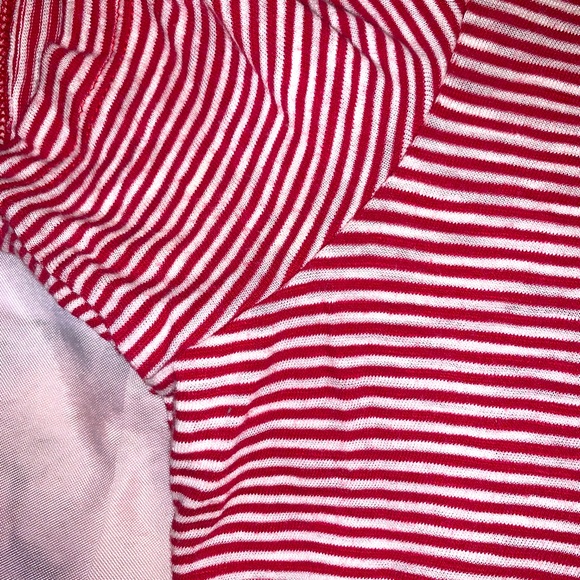 Gap Red Stripe Wrap Shirt - Picture 4 of 8